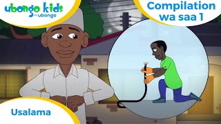 LIVESTREAM  Kuwa salama wakati wote  Compilation ya Ubongo Kids  Katuni za Watoto [upl. by Eleda272]