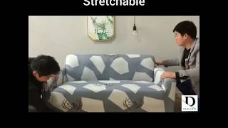 HIGH QUALITY STRETCHABLE ELASTIC SOFA COVERS [upl. by Bolitho]