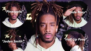 Easy Dreadlock Styles 2023  Hightop Dreadlock Styles  How To No Retwist Needed dreadlockjourney [upl. by Trometer]