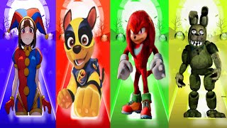 Amazingcircus vs Sonic vs paw Patrol vs Poppyplaytime20 [upl. by Rubens418]