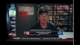 Gruden QB Camp with Aaron Murray [upl. by Meg]