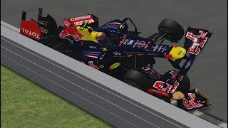 F1 2012 Update BRITISH GRAND PRIX START [upl. by Einneg778]