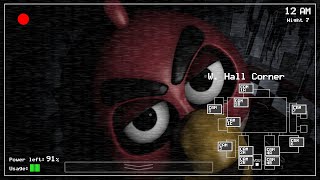 Adding Angry Birds to FNaF 1 Red added FNaF 1 Mods [upl. by Ainoval]