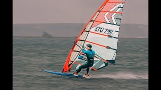 Windsurfing fun in Weymouth GoPro Hero 5 [upl. by Houston902]