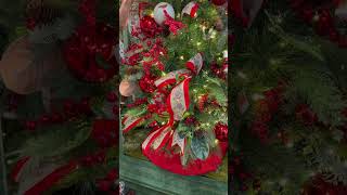 ⭐️HOLIDAY RIBBON 101⭐️ WITH QUEEN THELMA⭐️ howto shorts holidays christmasdecor [upl. by Asreht803]