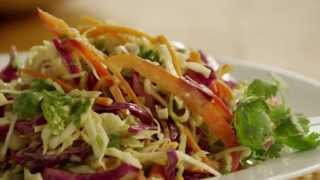 How to Make AsianStyle Coleslaw  Salad Recipes  Allrecipescom [upl. by Marrissa531]