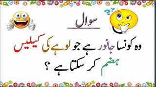 Mazedar Pheliya  Paheliyan in Urdu with Answer  Paheliyan in Urdu  Riddles in Urdu [upl. by Yelats]