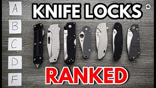 Folding Knife Locks Ranked From quotAquot To quotFquot [upl. by Niala]