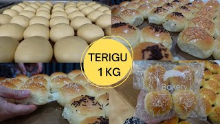 REZEP ROTI TAKARAN TERIGU 1 KG [upl. by Notnyw]