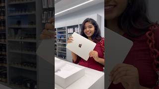 New Apple MacBook😍  New laptop unboxing Kodumaigal😌colour pudichuruka guys😌 ytshorts [upl. by Mace707]