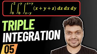 Triple Integration Engineering Mathematics Example 5  Multiple Integration  Saarang Maths [upl. by Tocci]