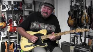 Fender Telecaster Partscaster Guitar Demo [upl. by Dougald]