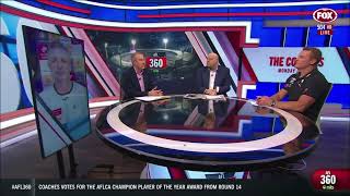 Michael Voss amp Justin Longmuir on AFL360 17062024 [upl. by Timrek]