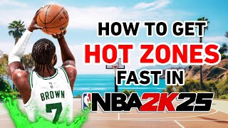 FASTEST METHOD TO GET ALL HOT AND LETHAL ZONES IN NBA2K25 [upl. by Nelon]