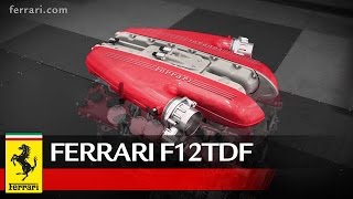 Ferrari F12tdf  Focus on powertrain [upl. by Schuman]