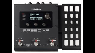 Digitech RP360 XP  Demo test [upl. by Eeresed]