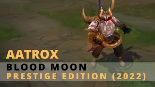 Primordian Aatrox vs Blood Moon Aatrox Skins Comparison League of Legends [upl. by Filberto238]