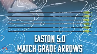 Easton 50 High Velocity Match Grade Arrows Their Lightest Carbon Hunting Arrow Yet [upl. by Cyrille417]