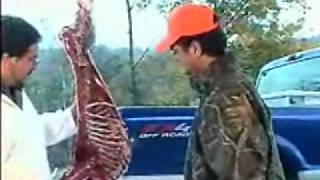 Butchering a deer  Part 1wmv [upl. by Sigismundo]