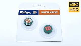 Wilson x RolandGarros 🎾 Vibration Dampener  Antivibrateurs [upl. by Anivahs]