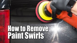 How to Remove Paint Swirls using Majestic Solutions SWIRL REMOVER [upl. by Kcerred]