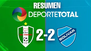 REAL TOMAYAPO 22 BOLÍVAR  RESUMEN DEPORTE TOTAL [upl. by Aduh972]