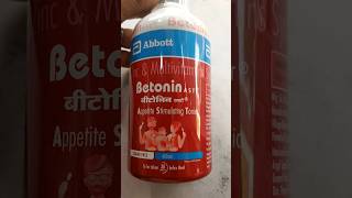 Betonin tonic [upl. by Ettelrac]