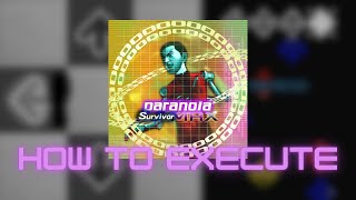 【DDR EXTREME】PARANOiA survivor MAX CSP Lvl 16  How to execute [upl. by Tirrell]