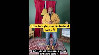 How To style your timberland boots 🥾 [upl. by Seaman]