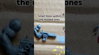 How I Drill holes in Ork Boyz weapons paintingminiatures 3dprinting warhammer40k [upl. by Burke]