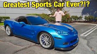 The C6 ZR1 Is Top 3 Greatest Sports Cars EVER Made Here’s Why [upl. by Fowkes]