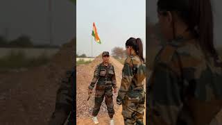 एक सच्चे हिंदुस्तानी फ़ौजी की पहचान 🇮🇳 emotional motivation indnaiarmy army shorts himani [upl. by Llewol]