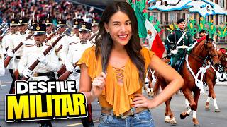 DESFILE MILITAR en CDMX 🇲🇽 Orgullo Nacional MEXICO 4K [upl. by Marka]