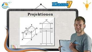 Projektionen  Geometrie  Klasse 7 ★ Wissen [upl. by Amikat]