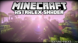 AstraLex Shader Download for Minecraft • BSL Edit [upl. by Ynoffit]