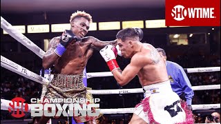 Jermell Charlo KOs Brian Castano With Power Left Hook In Round 10  SHOWTIME CHAMPIONSHIP BOXING [upl. by Vivle414]