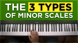 3 Scales Every Pianist Needs To Know Melodic Minor Harmonic Minor And Natural Minor [upl. by Alban580]