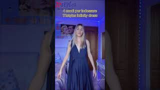 How to wear a convertible infinity dress tutorialsInfinityDresscom dress infinitydress [upl. by Keene]