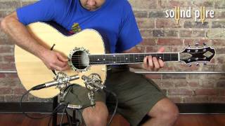 Zemaitis GZA200SUNNT Acoustic Guitar Demo at Sound Pure [upl. by Aimej]