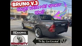 TOYOTA HILUX  SPORTS BAR  BEDLINER  HILUX REVO TO 2021 LOOK [upl. by Valery]