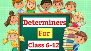 Determiners in English  Grammar Determiners Types of Determiners  Examples  Animated Video 📷 [upl. by Lhamaj174]