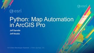 Python Map Automation in ArcGIS Pro [upl. by Etteniuqna]