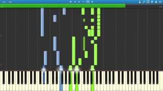 Peter Pan You Can Fly Piano Cover Synthesia [upl. by Anwad996]