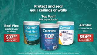 Comex Paints  Protect and seal your ceilings or walls [upl. by Laup]