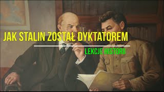 Jak Stalin został dyktatorem ZSRS Stalina 18 [upl. by Alena913]