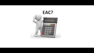 EAC formulas explained  estimate at completion [upl. by Aineles]