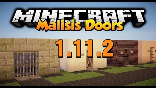 Top1MC  Malisis Doors Mod 1112  Minecraft Installation amp Review [upl. by Darice]