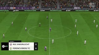 Anderlecht vs Ferencváros 25092024 UEFA Europa League EA FC 24 [upl. by Leunamesoj]