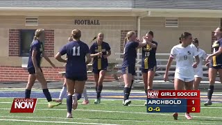 HS Girls Soccer OttawaGlandorf Tops Archbold 31 for Eighth Straight Victory [upl. by Tor]