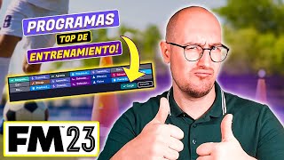 FM23  10 COSAS Y TENDRÁS UN ENTRENAMIENTO TOP  FOOTBALL MANAGER EN Español [upl. by Nadiya]